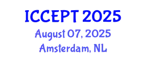 International Conference on Chemical Engineering and Process Technology (ICCEPT) August 07, 2025 - Amsterdam, Netherlands