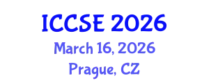 International Conference on Chemical Science and Engineering (ICCSE) March 16, 2026 - Prague, Czechia