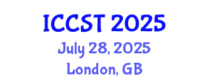International Conference on Chemical Science and Technology (ICCST) July 28, 2025 - London, United Kingdom