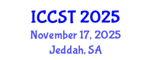 International Conference on Chemical Science and Technology (ICCST) November 17, 2025 - Jeddah, Saudi Arabia