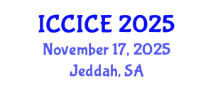 International Conference on Communication, Information and Computer Engineering (ICCICE) November 17, 2025 - Jeddah, Saudi Arabia