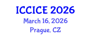 International Conference on Communication, Information and Computer Engineering (ICCICE) March 16, 2026 - Prague, Czechia