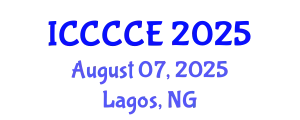 International Conference on Communication, Control and Computer Engineering (ICCCCE) August 07, 2025 - Lagos, Nigeria