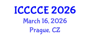 International Conference on Communication, Control and Computer Engineering (ICCCCE) March 16, 2026 - Prague, Czechia