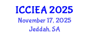 International Conference on Computational Intelligence and Engineering Applications (ICCIEA) November 17, 2025 - Jeddah, Saudi Arabia