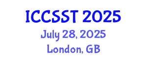 International Conference on Computer Science and Systems Technology (ICCSST) July 28, 2025 - London, United Kingdom