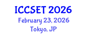 International Conference on Computer Systems Engineering and Technology (ICCSET) February 23, 2026 - Tokyo, Japan
