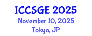International Conference on Concrete, Structural and Geotechnical Engineering (ICCSGE) November 10, 2025 - Tokyo, Japan