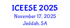 International Conference on Electrical, Electronics and Systems Engineering (ICEESE) November 17, 2025 - Jeddah, Saudi Arabia