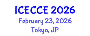 International Conference on Electronics, Computer and Communication Engineering (ICECCE) February 23, 2026 - Tokyo, Japan