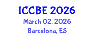 International Conference on Chemical and Bioprocess Engineering (ICCBE) March 02, 2026 - Barcelona, Spain