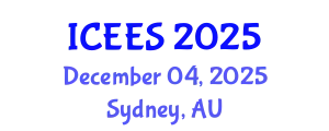 International Conference on Environmental and Ecological Systems (ICEES) December 04, 2025 - Sydney, Australia