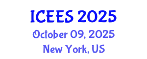 International Conference on Environmental and Ecological Systems (ICEES) October 09, 2025 - New York, United States