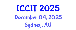 International Conference on Communication and Information Technology (ICCIT) December 04, 2025 - Sydney, Australia