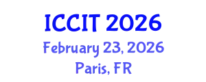 International Conference on Communication and Information Technology (ICCIT) February 23, 2026 - Paris, France