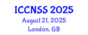 International Conference on Computer Networks and Systems Security (ICCNSS) August 21, 2025 - London, United Kingdom