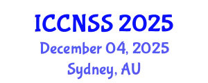 International Conference on Computer Networks and Systems Security (ICCNSS) December 04, 2025 - Sydney, Australia