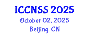 International Conference on Computer Networks and Systems Security (ICCNSS) October 02, 2025 - Beijing, China