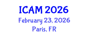 International Conference on Automation and Mechatronics (ICAM) February 23, 2026 - Paris, France