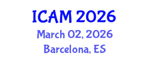 International Conference on Automation and Mechatronics (ICAM) March 02, 2026 - Barcelona, Spain