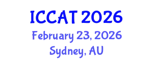International Conference on Computer and Automation Technology (ICCAT) February 23, 2026 - Sydney, Australia