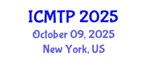International Conference on Mathematical and Theoretical Physics (ICMTP) October 09, 2025 - New York, United States