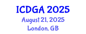 International Conference on Differential Geometry and Applications (ICDGA) August 21, 2025 - London, United Kingdom