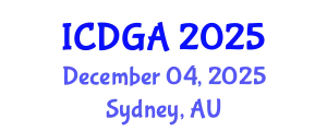 International Conference on Differential Geometry and Applications (ICDGA) December 04, 2025 - Sydney, Australia
