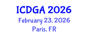 International Conference on Differential Geometry and Applications (ICDGA) February 23, 2026 - Paris, France