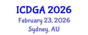 International Conference on Differential Geometry and Applications (ICDGA) February 23, 2026 - Sydney, Australia