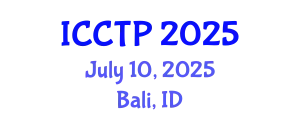 International Conference on Computational and Theoretical Physics (ICCTP) July 10, 2025 - Bali, Indonesia