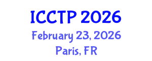 International Conference on Computational and Theoretical Physics (ICCTP) February 23, 2026 - Paris, France