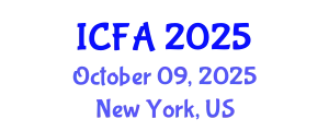 International Conference on Finance and Accounting (ICFA) October 09, 2025 - New York, United States