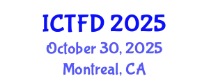 International Conference on Turbomachinery and Fluid Dynamics (ICTFD) October 30, 2025 - Montreal, Canada