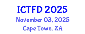 International Conference on Turbomachinery and Fluid Dynamics (ICTFD) November 03, 2025 - Cape Town, South Africa