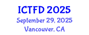International Conference on Turbomachinery and Fluid Dynamics (ICTFD) September 29, 2025 - Vancouver, Canada