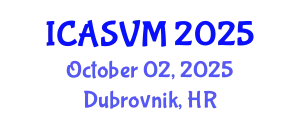 International Conference on Animal Science and Veterinary Medicine (ICASVM) October 02, 2025 - Dubrovnik, Croatia