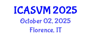 International Conference on Animal Science and Veterinary Medicine (ICASVM) October 02, 2025 - Florence, Italy