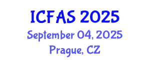 International Conference on Fisheries and Aquatic Sciences (ICFAS) September 04, 2025 - Prague, Czechia