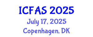 International Conference on Fisheries and Aquatic Sciences (ICFAS) July 17, 2025 - Copenhagen, Denmark