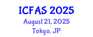 International Conference on Fisheries and Aquatic Sciences (ICFAS) August 21, 2025 - Tokyo, Japan