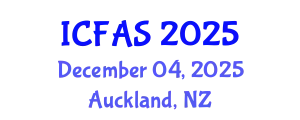 International Conference on Fisheries and Aquatic Sciences (ICFAS) December 04, 2025 - Auckland, New Zealand