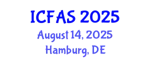 International Conference on Fisheries and Aquatic Sciences (ICFAS) August 14, 2025 - Hamburg, Germany