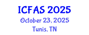 International Conference on Fisheries and Aquatic Sciences (ICFAS) October 23, 2025 - Tunis, Tunisia