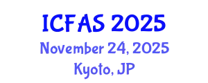 International Conference on Fisheries and Aquatic Sciences (ICFAS) November 24, 2025 - Kyoto, Japan