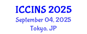 International Conference on Communications, Information and Network Security (ICCINS) September 04, 2025 - Tokyo, Japan