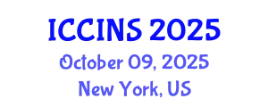 International Conference on Communications, Information and Network Security (ICCINS) October 09, 2025 - New York, United States