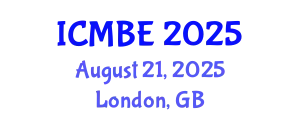 International Conference on Mathematical Biology and Ecology (ICMBE) August 21, 2025 - London, United Kingdom
