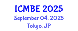 International Conference on Mathematical Biology and Ecology (ICMBE) September 04, 2025 - Tokyo, Japan