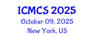 International Conference on Mathematics and Computational Science (ICMCS) October 09, 2025 - New York, United States
